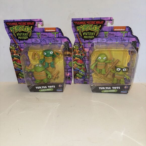 Turtle Tot Raph Playmates Toys | Toys | Turtle Tots Raph Mikey Leo Donnie Teenage ...